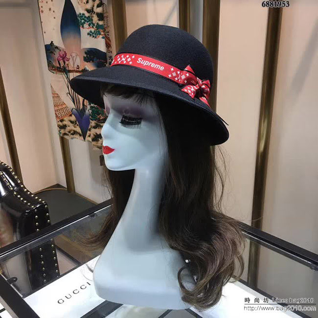 Supreme LV聯名 秋冬爆款 經典款發帶盆帽 6881953 LLWJ6291